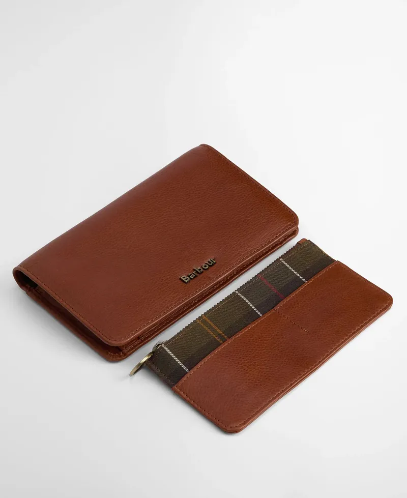 Barbour Katrine Leather Purse - Brown-6