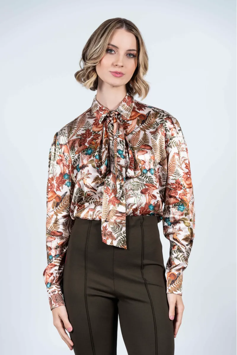 Hartwell Lisa Brown Animals Shirt