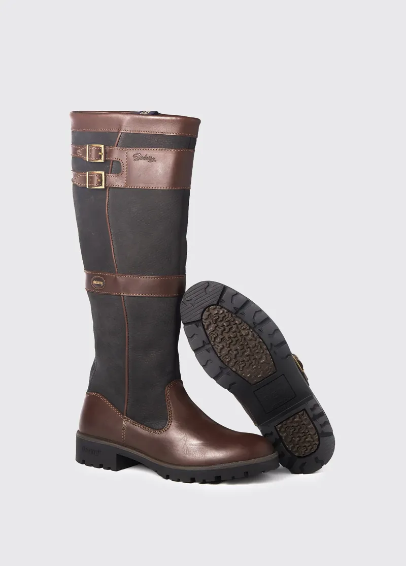 Dubarry Longford Country Boot - Black/Brown-2