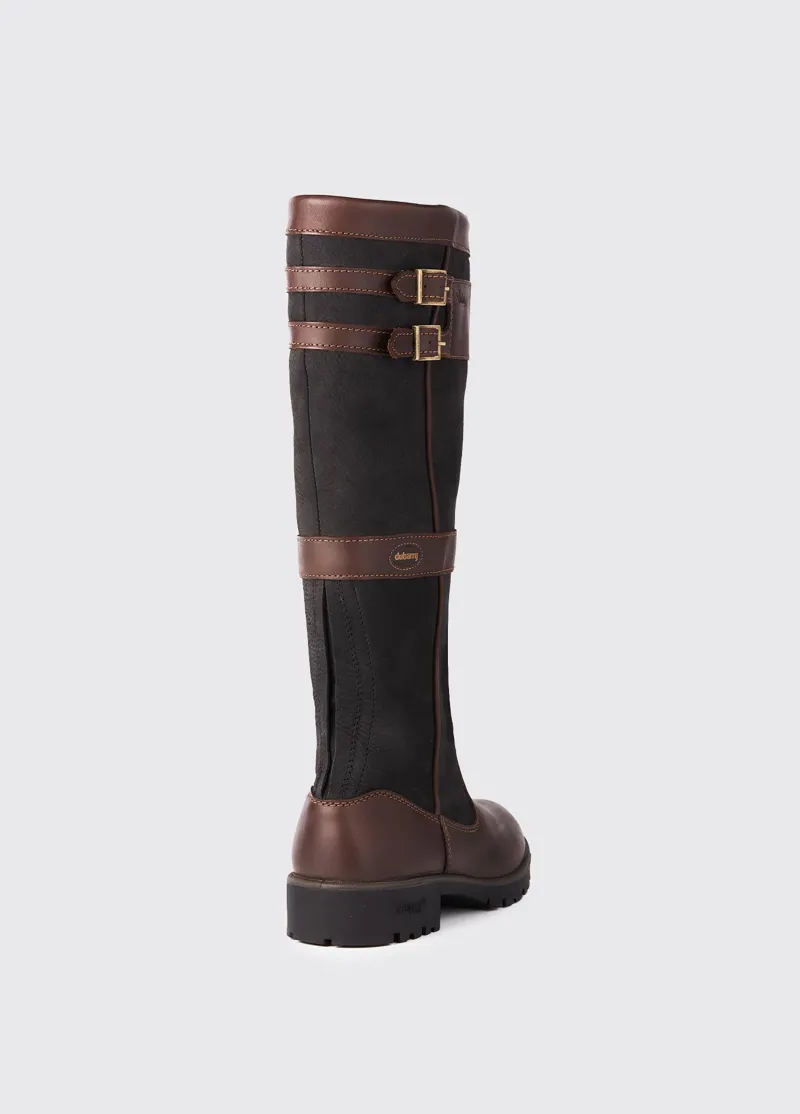 Dubarry Longford Country Boot - Black/Brown-1