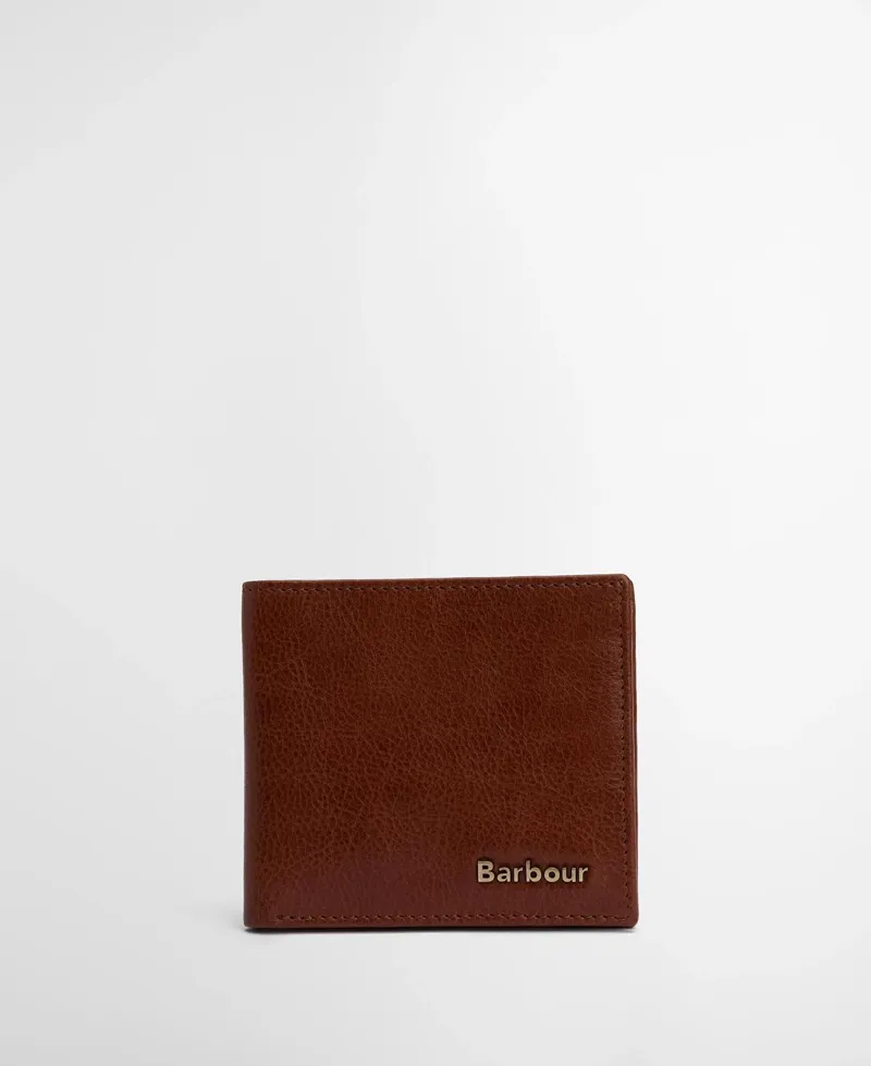 Barbour Lunan Bifold Wallet - Brown