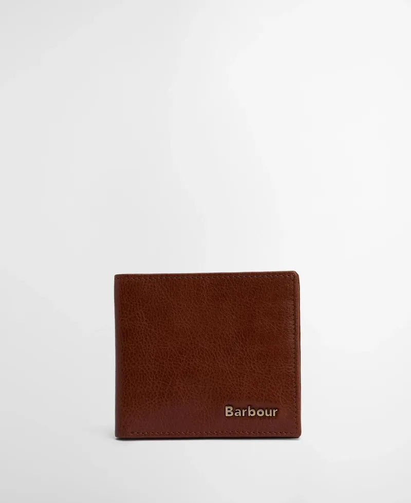Barbour Lunan Bifold Wallet - Brown-3
