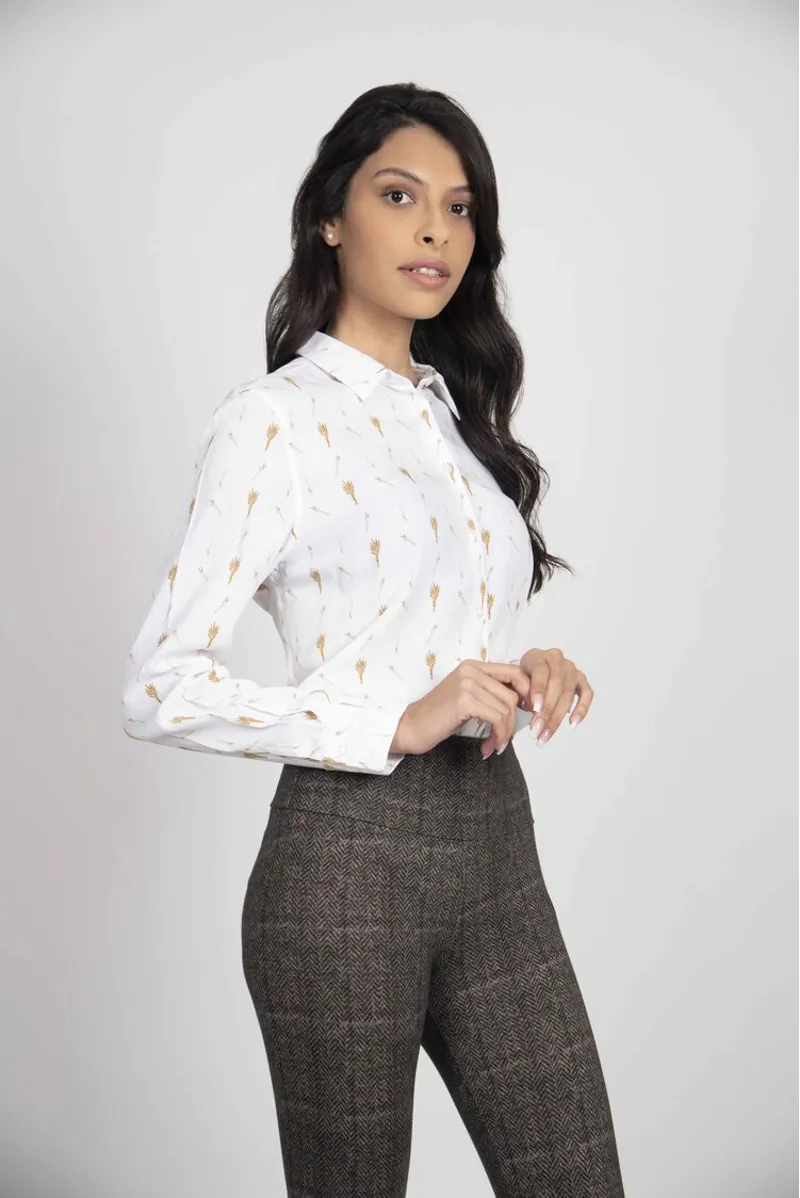 Hartwell Lydia Shirt - Barley