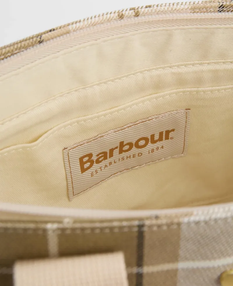 Barbour Maisy Tote Bag - Safari Tartan-5