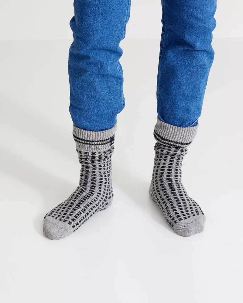 Holebrook Malung Raggsocka - Grey Mel-1