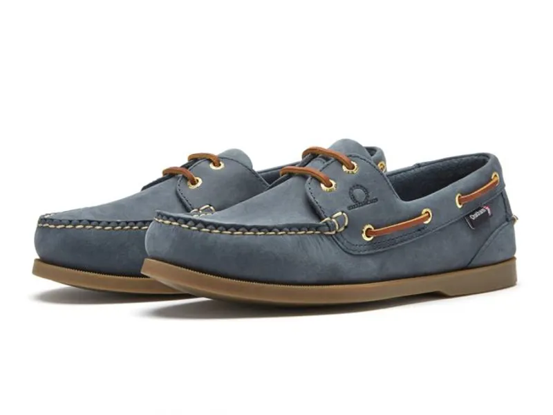 Chatham Mens Deck II G2 Boat Shoe - Blue