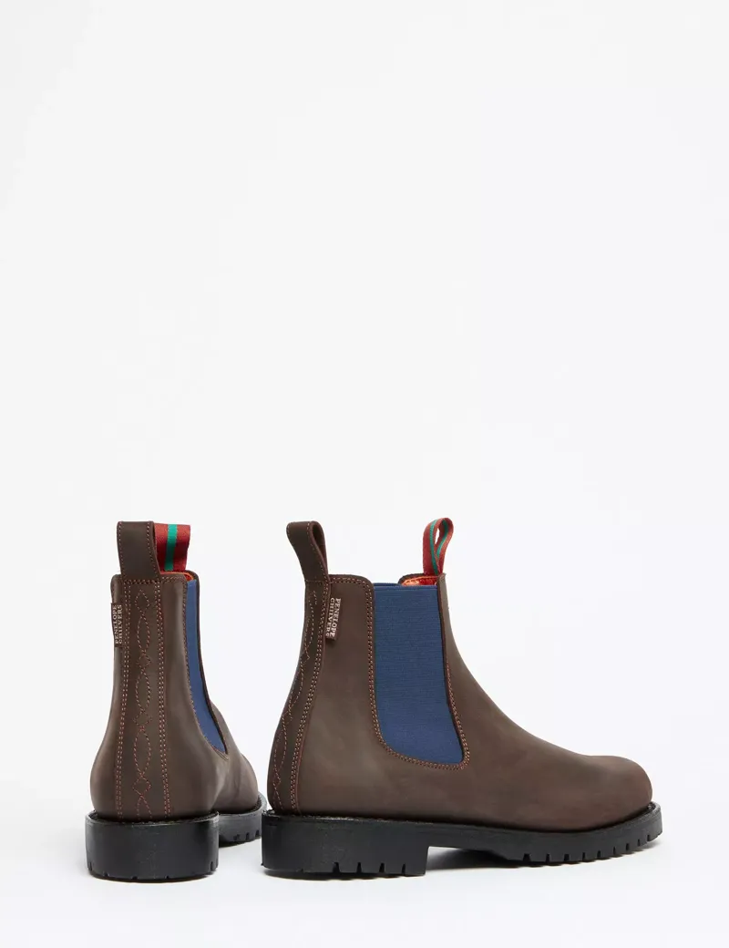 Penelope Chilvers Nelson Boot - Brown/Blue-3