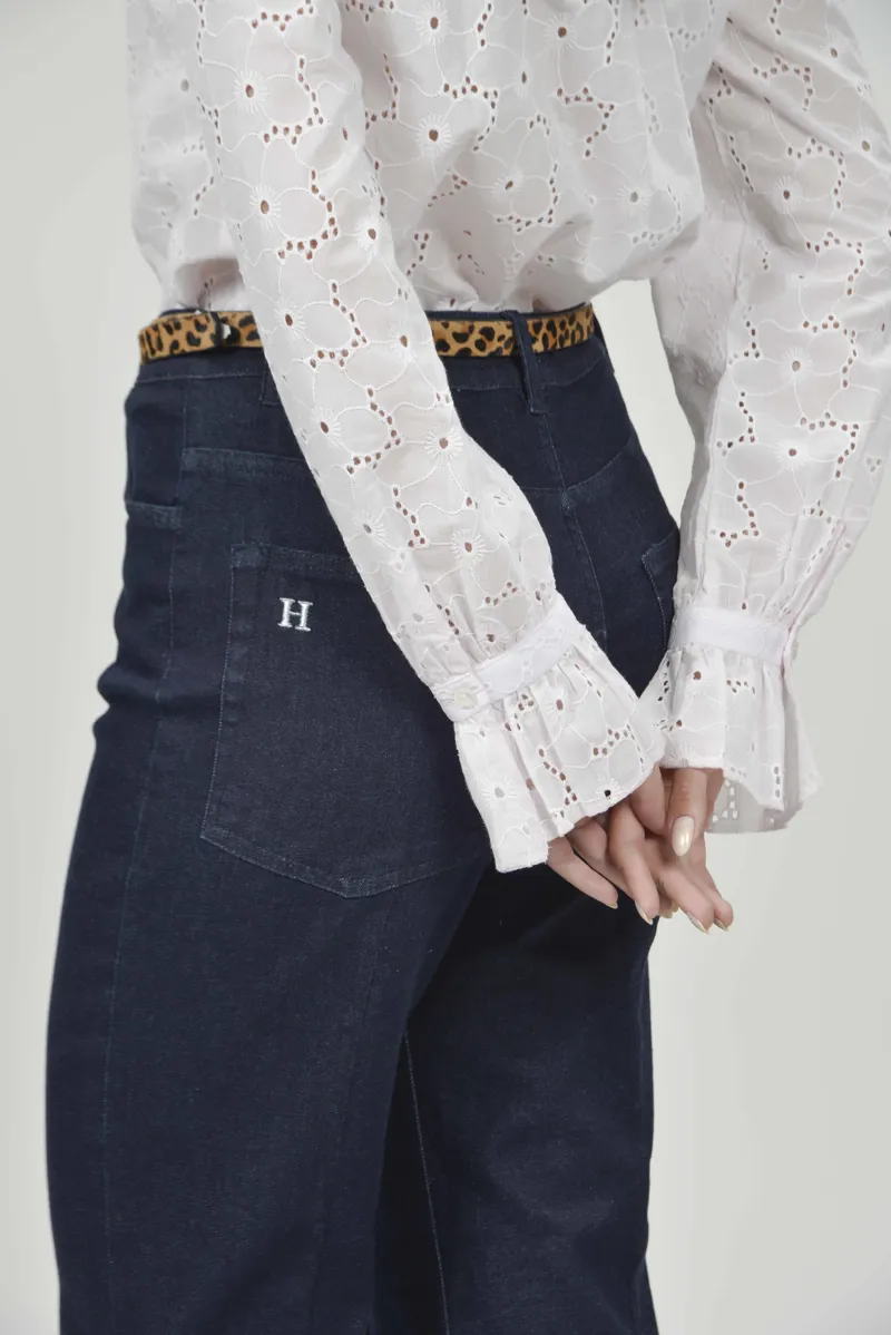 Hartwell Malu Embroidery Shirt - Pink-2