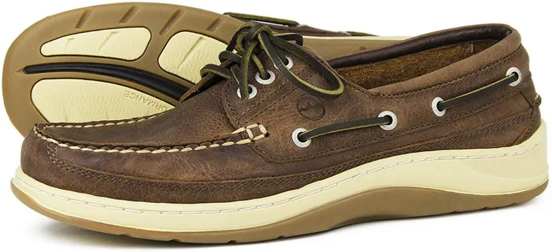 Orca Bay Mens Squamish Deck Shoe - Russet
