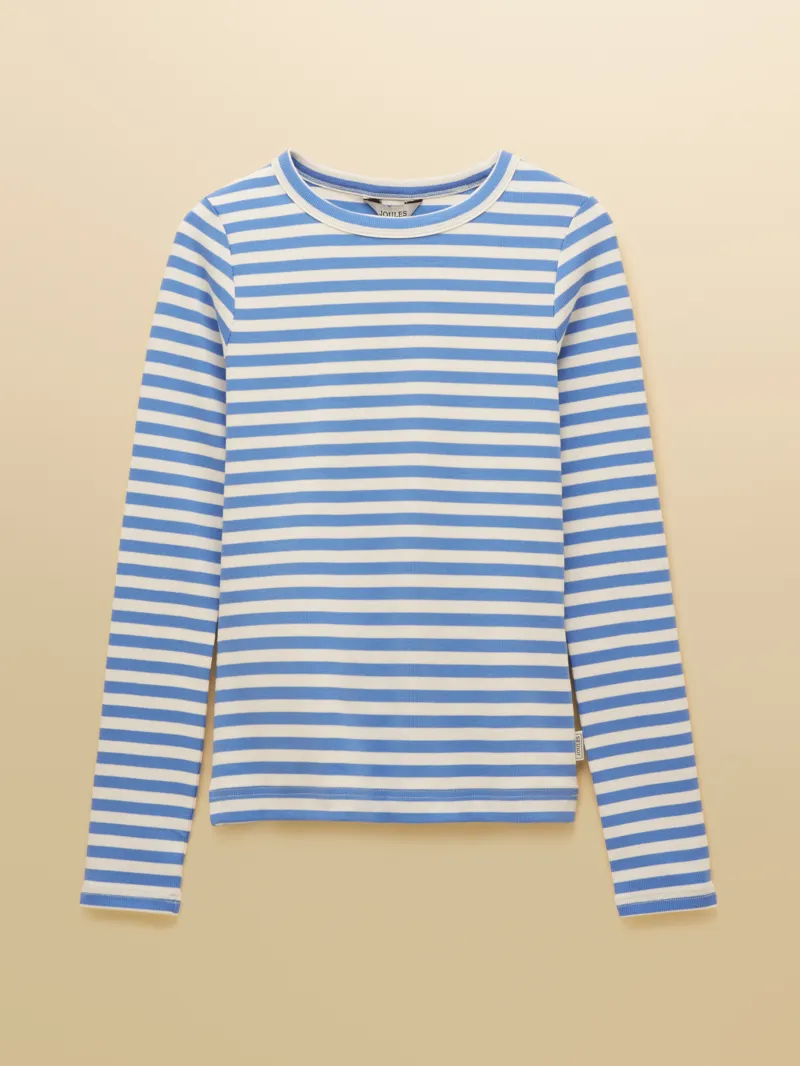 Joules Sophie Top - Blue/Cream Stripe-3