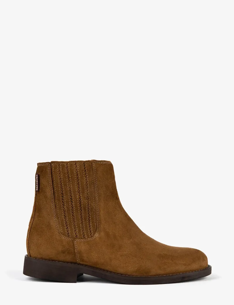 Penelope Childers Chelsea Suede Boot - Peat