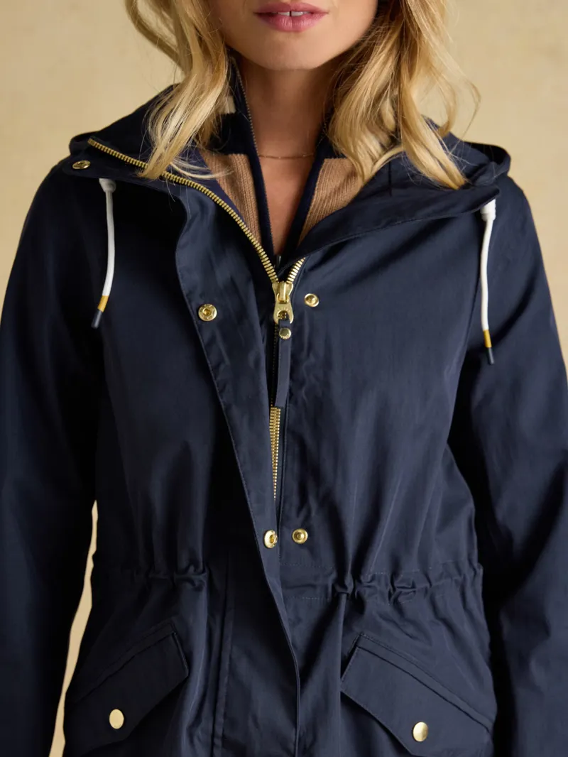 Joules Portwell Waterproof Rain Jacket - Navy-2