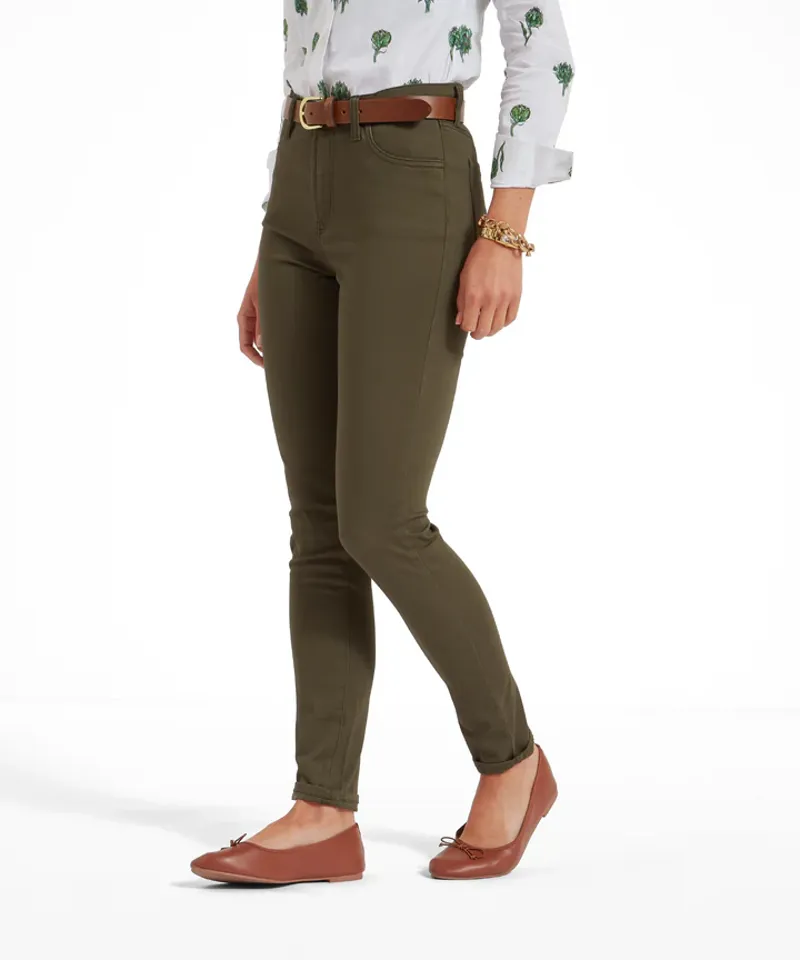 Schoffel Poppy Jean - Loden Green-2