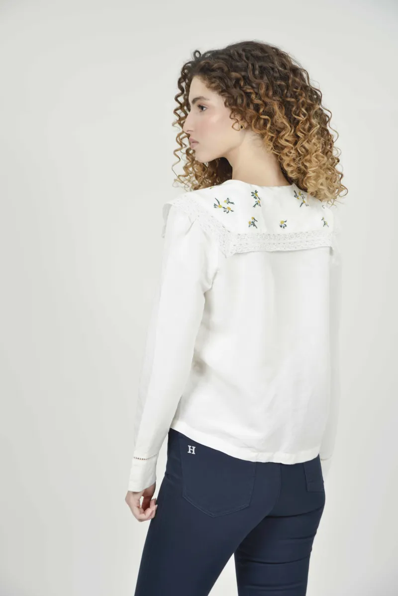 Hartwell Simone Shirt - White-3