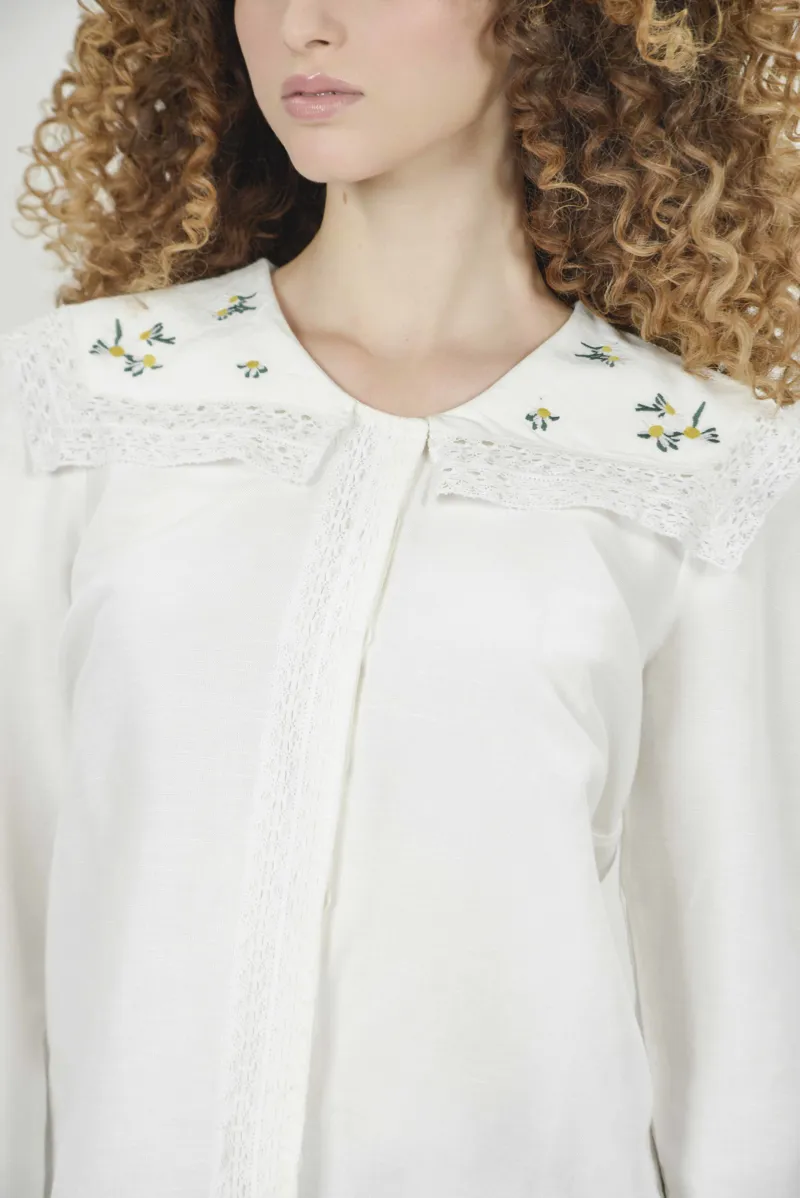 Hartwell Simone Shirt - White-1