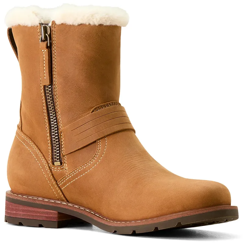 Ariat Savannah Sherpa Lined Boot - Caramel Tan-1