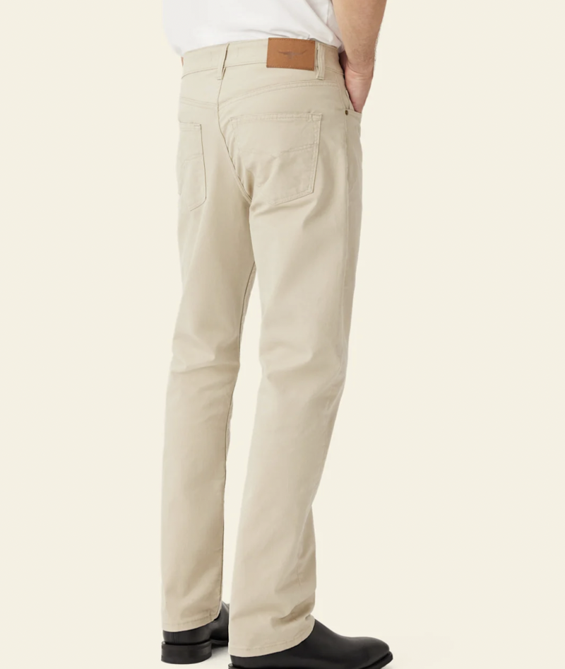R.M Williams Ramco 5 Pocket Jean - Bone-1