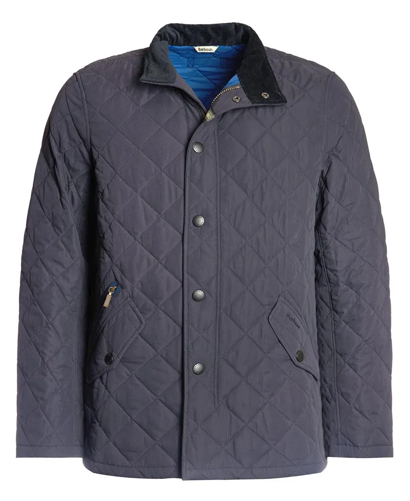 Barbour Shoveler Quilt Jacket - Navy