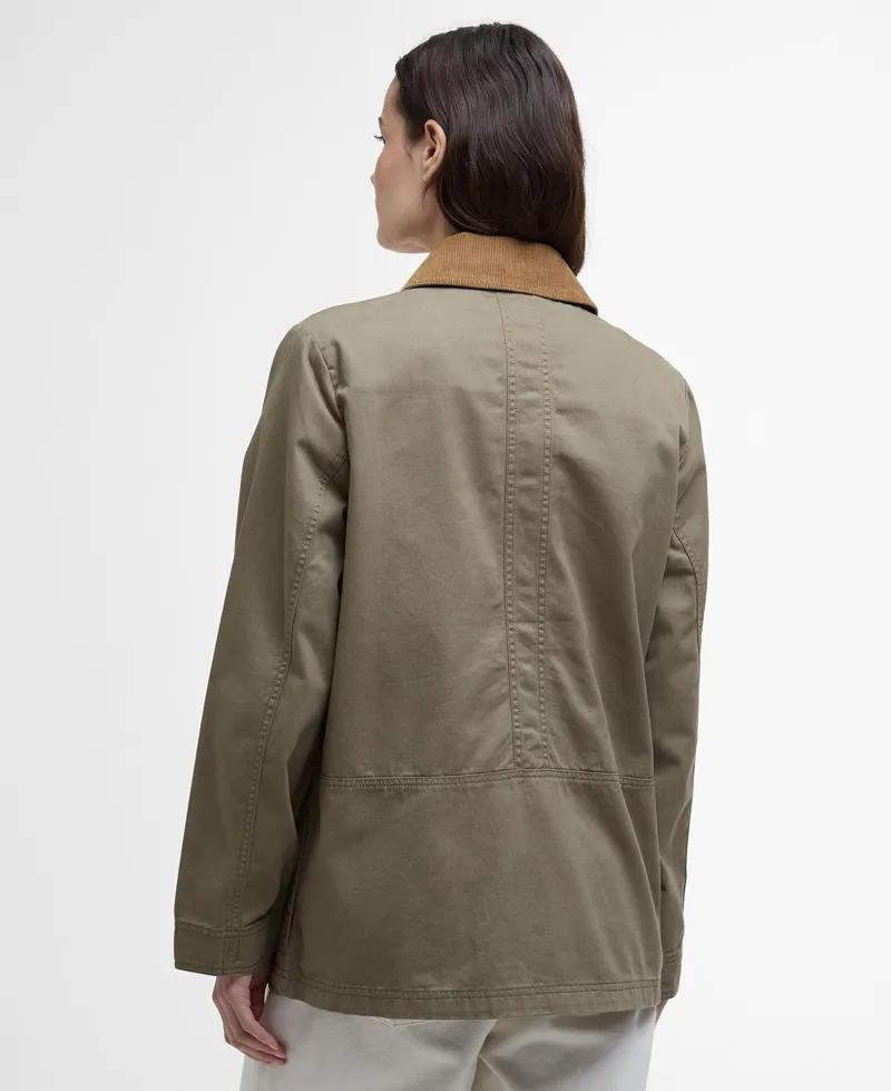 Barbour Sonnie Casual Jacket - Dusky Green-2