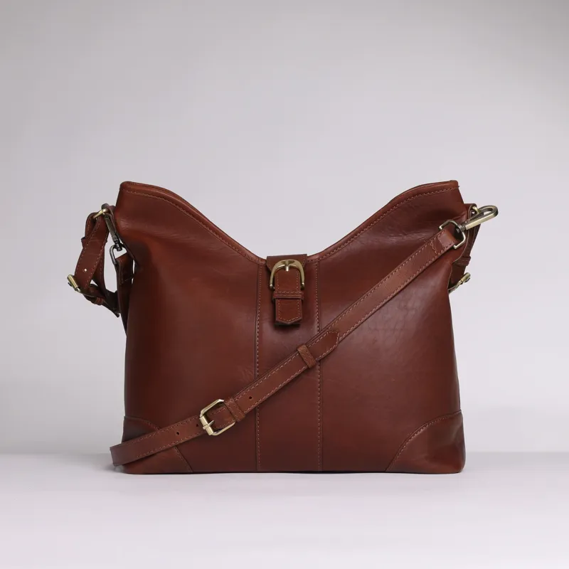Hicks and Hides Sudeley Bag - Cognac-1