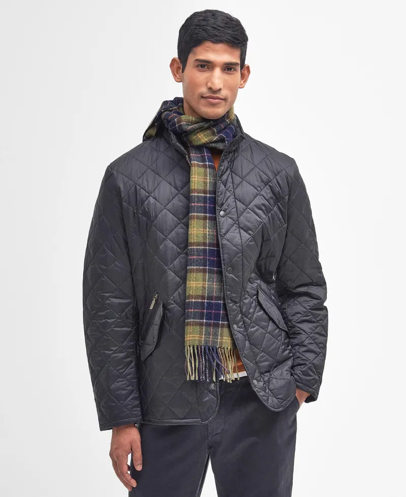 Barbour Tartan Lambswool Scarf - Classic-1