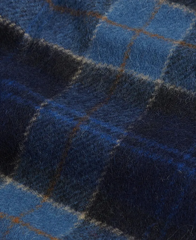 Barbour Lambswool Scarf - Midnight-2