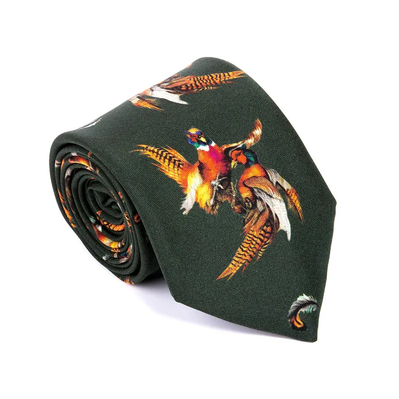 Clare Haggas Turf War Tie - Khaki