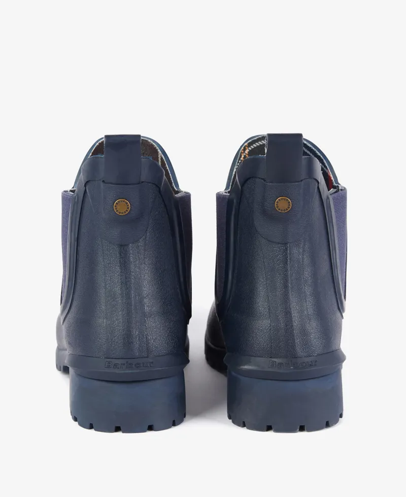 Barbour Wilton Wellington - Navy-5