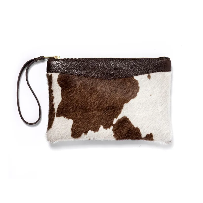 Cow print clutch store