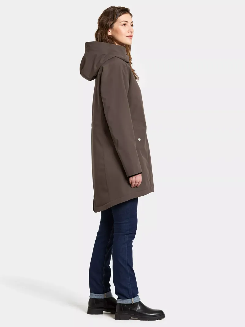 Didriksons Alana Parka - Mocha Brown-1