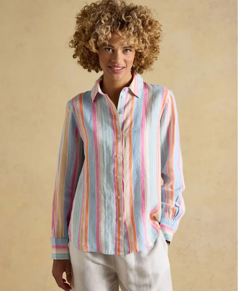 Joules Anna Shirt - Multi Stripe-1