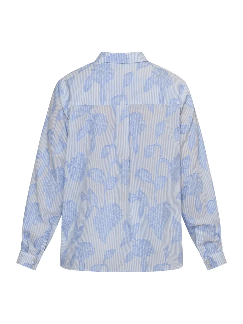 RedGreen Athena Shirt - Blue Stripe-1