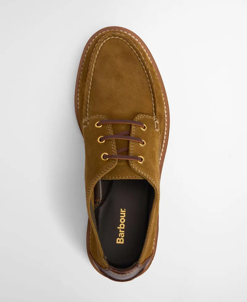 Barbour Aydon Shoe - Toffee-5