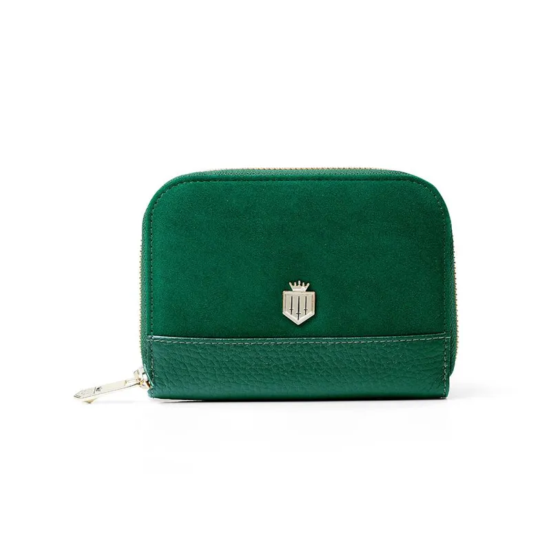 Fairfax and Favor Mini Salisbury Purse - Emerald Green