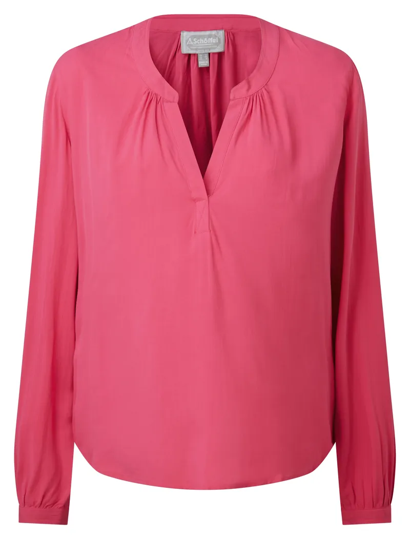 Schoffel Chloe Blouse - Fuchsia