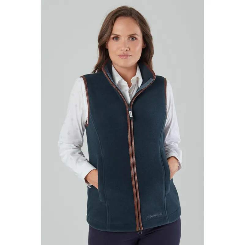 Schoffel Ladies Lyndon Fleece Gilet Kingfisher-1