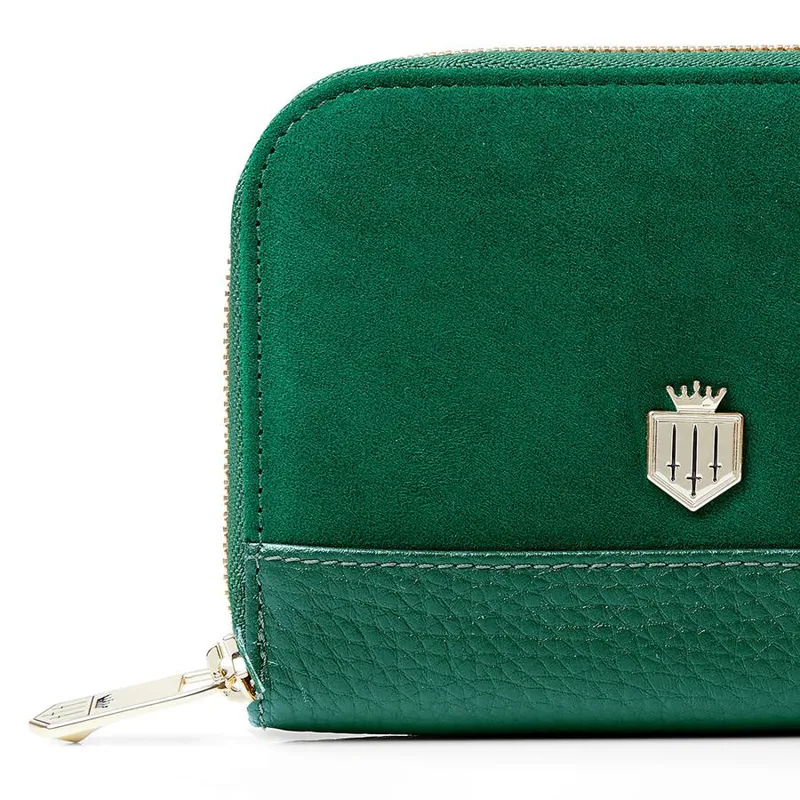 Fairfax and Favor Mini Salisbury Purse - Emerald Green-1