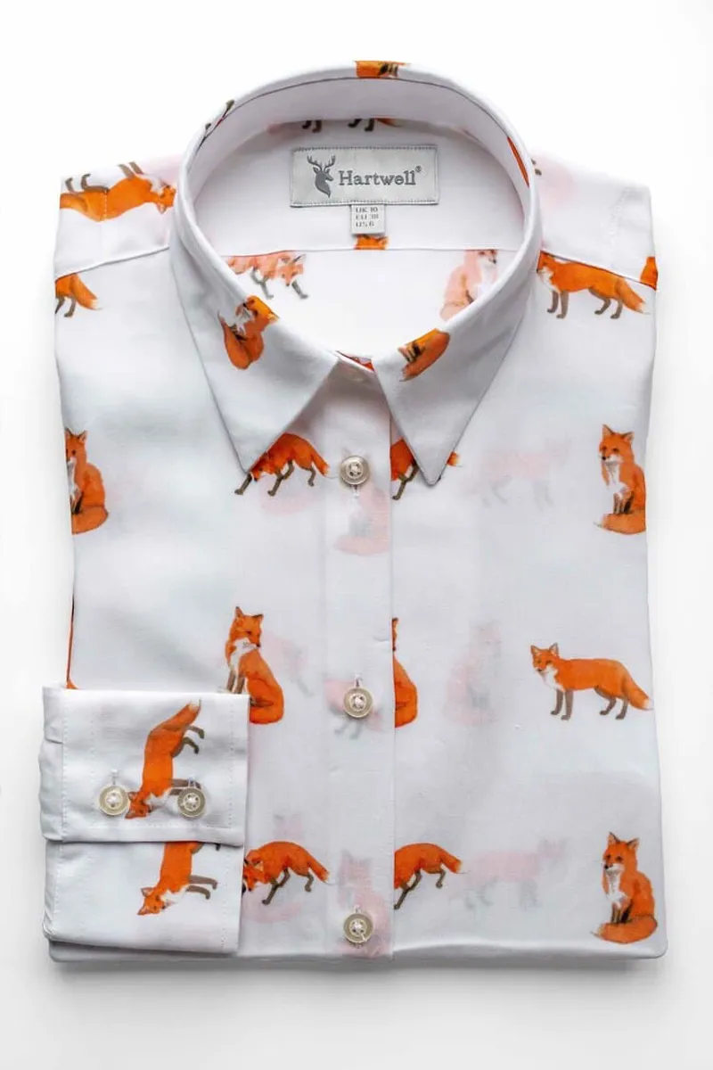 Hartwell Lydia Shirt - Foxes