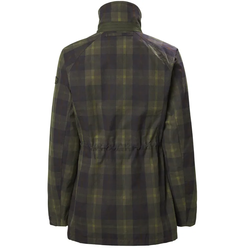Musto Ladies Abbeystead Oilcloth Check Jacket-1