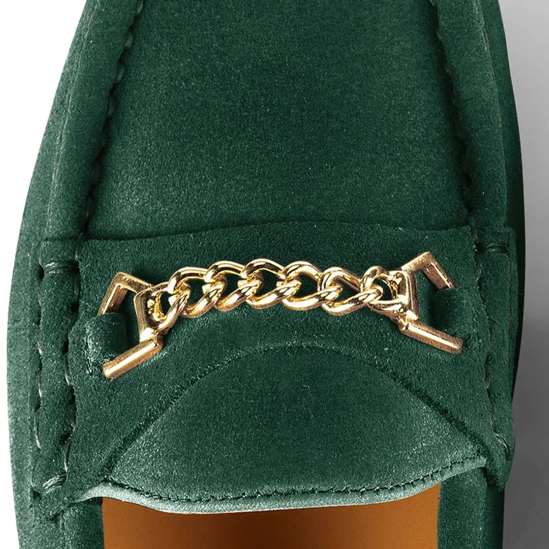 Fairfax and Favor Apsley Loafer - Emerald Green-1