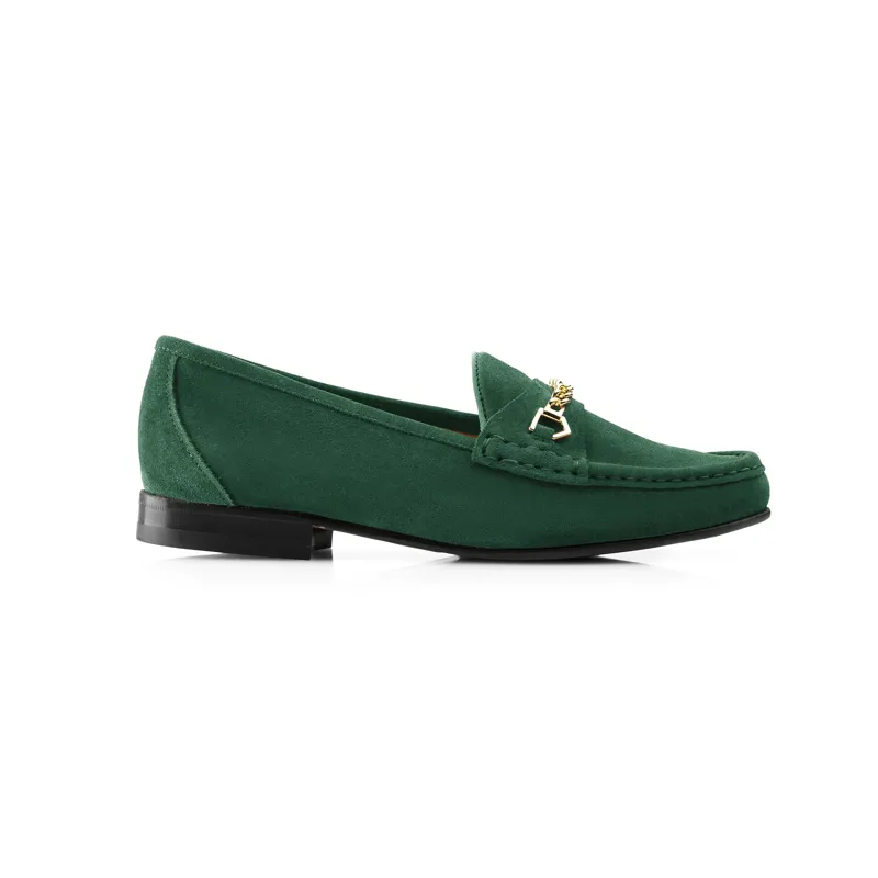 Fairfax and Favor Apsley Loafer - Emerald Green-6
