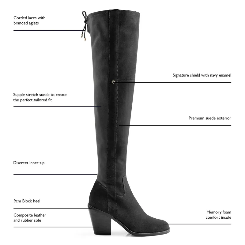 Fairfax and Favor Brompton Boot - Black-5