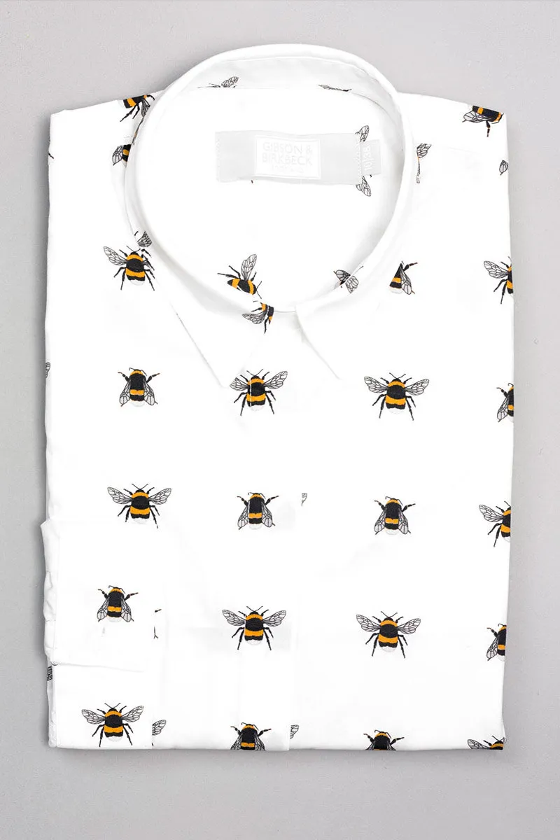 Gibson and Birkbeck Ladies Bumble Bee Long Sleeve Shirt-1