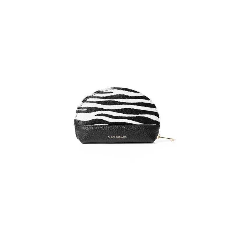 Fairfax and Favor Chiltern Coin Purse - Zebra-1