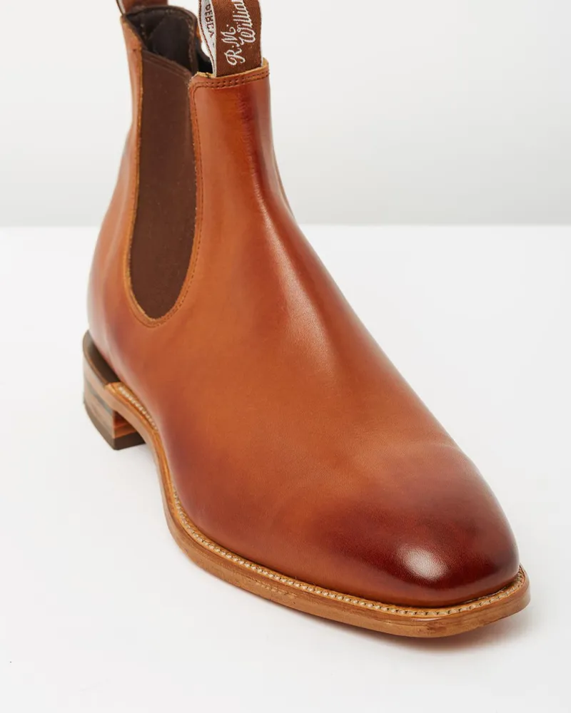 R.M. Williams Mens Chinchilla Boots Cognac