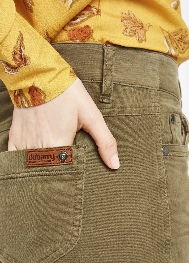 Dubarry Honeysuckle Ladies Jean - Dusky Green-1