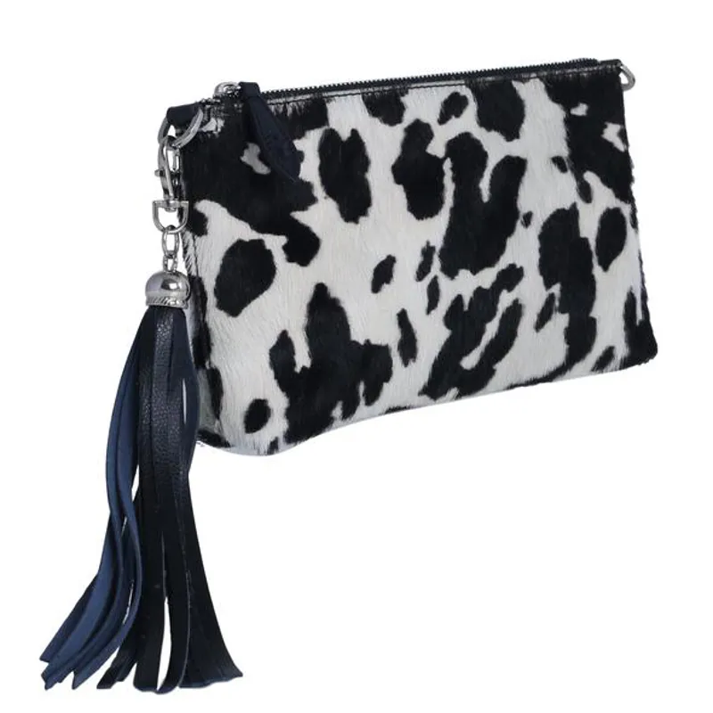 Black and white clutch bag sales
