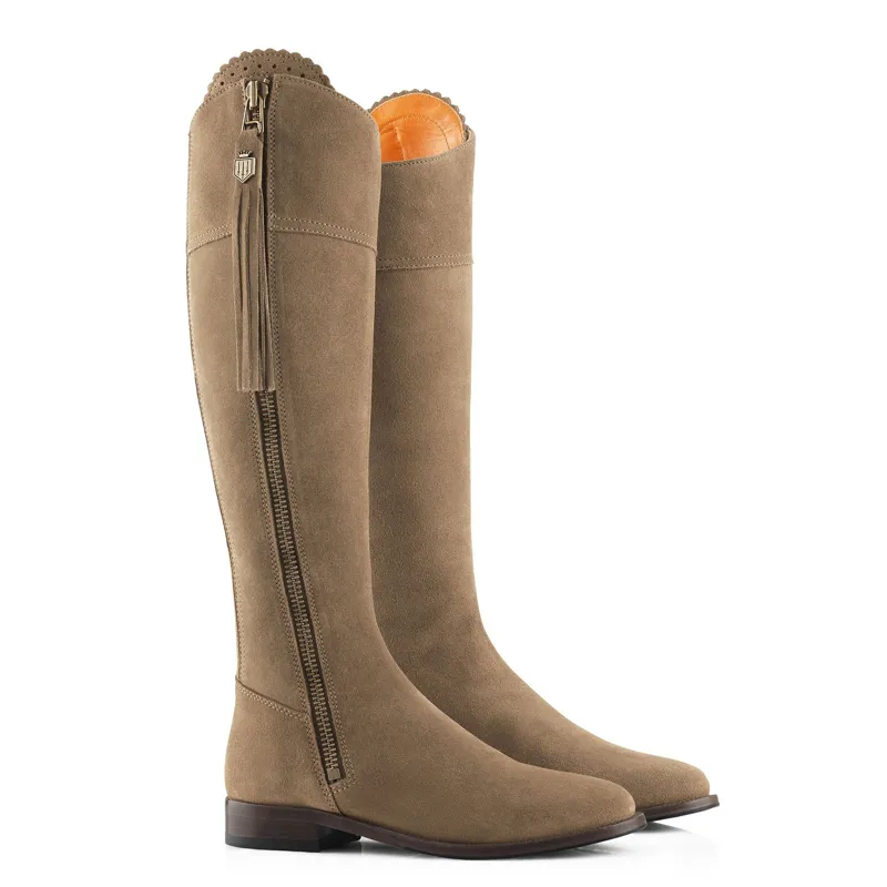 Fairfax and Favor Flat Regina Boot - Taupe