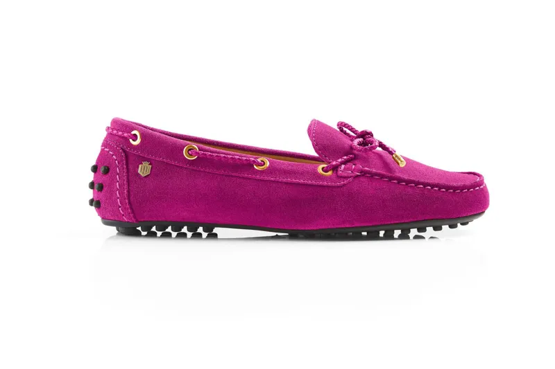Fairfax and Favor Henley Shoe - Fuchsia-2