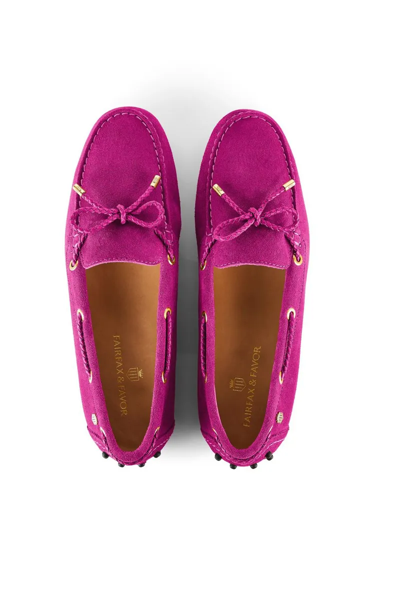 Fairfax and Favor Henley Shoe - Fuchsia-3